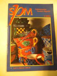 SPM Skandinavian Posliinimaalaus, Scandinavian Porcelain Magazine 1/2002