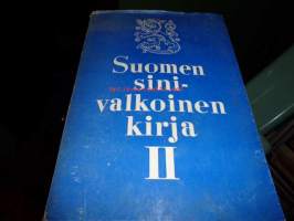 Suomen sinivalkoinen kirja II (mukana Suomen kartta Merikarttalaitos 1940)