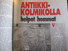 Alibi 1991 nr 2, sis. mm. artikkelit / kuvat / mainokset; Harri Leinonen Turenki - ammutaanko pellolle polvet munat vai aivot!, Martti Ahveninen löi uhrin Heikki