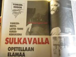 Alibi 1991 nr 8, sis. mm. artikkelit / kuvat / mainokset;  Kiuruvedellä Isä ampui haulikolla vaimonsa ja tyttärensä, Psyykelääkkeitä käyttänyt Unto