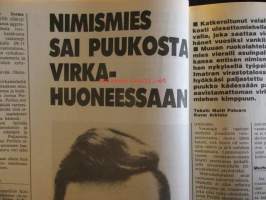Alibi 1991 nr 9, sis. mm. artikkelit / kuvat / mainokset;  Matti Nykäsen velipuoli Jorma kertoo - Musiikki ja rakkaus katkaisevat vankilakierteeni, Valkeakosken