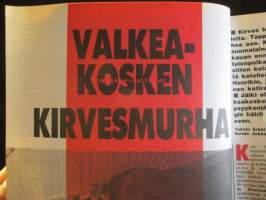 Alibi 1991 nr 9, sis. mm. artikkelit / kuvat / mainokset;  Matti Nykäsen velipuoli Jorma kertoo - Musiikki ja rakkaus katkaisevat vankilakierteeni, Valkeakosken