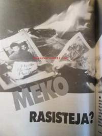 Alibi 1991 nr 11, sis. mm. artikkelit / kuvat / mainokset; Helsinginkatu ankara katu lapsiprostituutiota ja huumeita ja aseita, Kiuruveden Keijo Laaksorinne