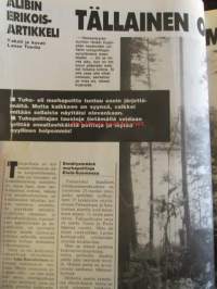 Alibi 1991 nr 11, sis. mm. artikkelit / kuvat / mainokset; Helsinginkatu ankara katu lapsiprostituutiota ja huumeita ja aseita, Kiuruveden Keijo Laaksorinne