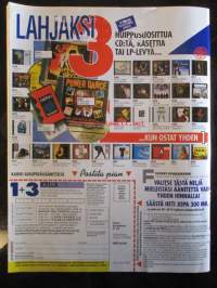 Alibi 1991 nr 11, sis. mm. artikkelit / kuvat / mainokset; Helsinginkatu ankara katu lapsiprostituutiota ja huumeita ja aseita, Kiuruveden Keijo Laaksorinne