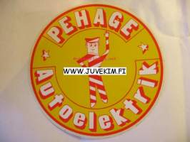 Pehage Autoelektrik -tarra