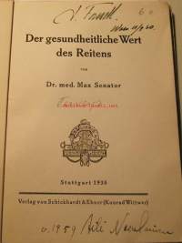 Der Gesundheitliche Wert Des Reitens