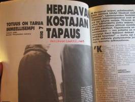 Alibi 1992 nr 1, sis. mm. artikkelit / kuvat / mainokset; Tunisialainen Dabboussi Abdelgrim B Hedin - Rasismi nostaa päätään kun "mutakuonoa muilutettiin",
