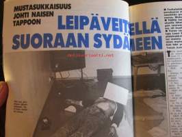 Alibi 1992 nr 1, sis. mm. artikkelit / kuvat / mainokset; Tunisialainen Dabboussi Abdelgrim B Hedin - Rasismi nostaa päätään kun "mutakuonoa muilutettiin",