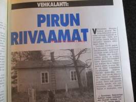 Alibi 1992 nr 1, sis. mm. artikkelit / kuvat / mainokset; Tunisialainen Dabboussi Abdelgrim B Hedin - Rasismi nostaa päätään kun "mutakuonoa muilutettiin",