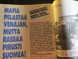 Alibi 1992 nr 7, sis. mm. artikkelit / kuvat / mainokset; Tampereella vauva jäteautossa - missä on tappaja, Veljekset Veli-Pekka Heiskanen ja Ari Heiskanen