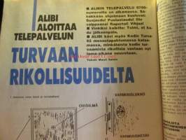 Alibi 1992 nr 7, sis. mm. artikkelit / kuvat / mainokset; Tampereella vauva jäteautossa - missä on tappaja, Veljekset Veli-Pekka Heiskanen ja Ari Heiskanen