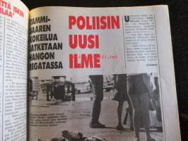 Alibi 1992 nr 7, sis. mm. artikkelit / kuvat / mainokset; Tampereella vauva jäteautossa - missä on tappaja, Veljekset Veli-Pekka Heiskanen ja Ari Heiskanen