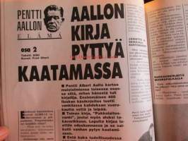 Alibi 1992 nr 7, sis. mm. artikkelit / kuvat / mainokset; Tampereella vauva jäteautossa - missä on tappaja, Veljekset Veli-Pekka Heiskanen ja Ari Heiskanen
