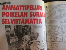 Alibi 1992 nr 7, sis. mm. artikkelit / kuvat / mainokset; Tampereella vauva jäteautossa - missä on tappaja, Veljekset Veli-Pekka Heiskanen ja Ari Heiskanen