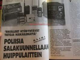 Alibi 1992 nr 7, sis. mm. artikkelit / kuvat / mainokset; Tampereella vauva jäteautossa - missä on tappaja, Veljekset Veli-Pekka Heiskanen ja Ari Heiskanen