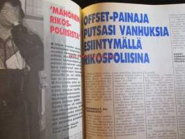 Alibi 1992 nr 2, sis. mm. artikkelit / kuvat / mainokset; Suomalaisopiskelija Kim Koskinen katosi laivalla, Offset-painaja Kari Kiviniemi putsasi vanhuksia