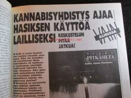 Alibi 1992 nr 2, sis. mm. artikkelit / kuvat / mainokset; Suomalaisopiskelija Kim Koskinen katosi laivalla, Offset-painaja Kari Kiviniemi putsasi vanhuksia