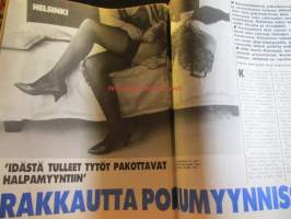 Alibi 1992 nr 8, sis. mm. artikkelit / kuvat / mainokset; Kyllikki Saaren surmaaja salattiin vuosikymmenet surmaajan suku tiesi totuuden alusta asti, Poltettava