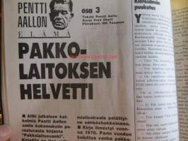 Alibi 1992 nr 8, sis. mm. artikkelit / kuvat / mainokset; Kyllikki Saaren surmaaja salattiin vuosikymmenet surmaajan suku tiesi totuuden alusta asti, Poltettava