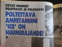 Alibi 1992 nr 8, sis. mm. artikkelit / kuvat / mainokset; Kyllikki Saaren surmaaja salattiin vuosikymmenet surmaajan suku tiesi totuuden alusta asti, Poltettava