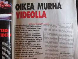 Alibi 1992 nr 8, sis. mm. artikkelit / kuvat / mainokset; Kyllikki Saaren surmaaja salattiin vuosikymmenet surmaajan suku tiesi totuuden alusta asti, Poltettava
