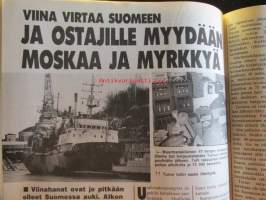Alibi 1992 nr 9, sis. mm. artikkelit / kuvat / mainokset; "Olavi Heinonen K.J. LÅng Pekka Koskinen" - rikollisuus lisääntyy, Pekka Soutolahti murhamies ja