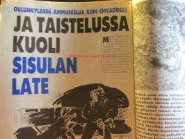 Alibi 1992 nr 11, sis. mm. artikkelit / kuvat / mainokset; Miksi Kimmo Lohilahti ampui mukavimman poliisin - Ylikonstaapeli Kalervo Veijola viimeinen matka,