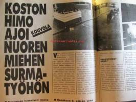 Alibi 1992 nr 11, sis. mm. artikkelit / kuvat / mainokset; Miksi Kimmo Lohilahti ampui mukavimman poliisin - Ylikonstaapeli Kalervo Veijola viimeinen matka,