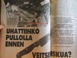 Alibi 1992 nr 11, sis. mm. artikkelit / kuvat / mainokset; Miksi Kimmo Lohilahti ampui mukavimman poliisin - Ylikonstaapeli Kalervo Veijola viimeinen matka,