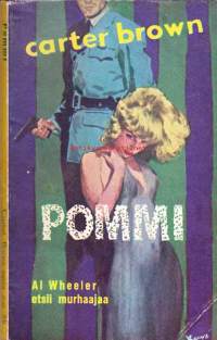 Carter Brown sarja N:o 46 - Pommi, 1964.  Povipommi Lily Teal on kadonnut ja kapteeni Parker on varma siitä, että hänet on murhattu. Johtolankoja ei ole,