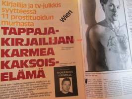 Alibi 1993 nr 11, Äiti silpoi lapsensa Kuopiossa, 70 kertaa ratista kärynnyt Aulis Töyrylä, Maija tappoi - Arto Huhta kuoli, Sulo Suoks - Simo - Vesa Turusenaho...