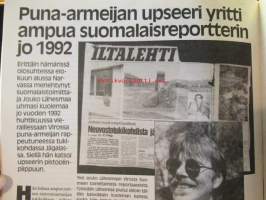 Alibi 1993 nr 11, Äiti silpoi lapsensa Kuopiossa, 70 kertaa ratista kärynnyt Aulis Töyrylä, Maija tappoi - Arto Huhta kuoli, Sulo Suoks - Simo - Vesa Turusenaho...
