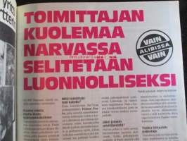 Alibi 1993 nr 11, Äiti silpoi lapsensa Kuopiossa, 70 kertaa ratista kärynnyt Aulis Töyrylä, Maija tappoi - Arto Huhta kuoli, Sulo Suoks - Simo - Vesa Turusenaho...
