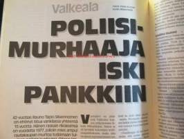 Alibi 1993 nr 11, Äiti silpoi lapsensa Kuopiossa, 70 kertaa ratista kärynnyt Aulis Töyrylä, Maija tappoi - Arto Huhta kuoli, Sulo Suoks - Simo - Vesa Turusenaho...