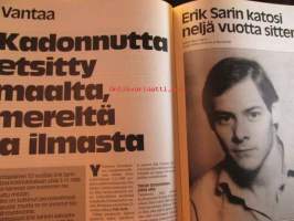 Alibi 1993 nr 6, sis. mm. artikkelit / kuvat / mainokset; Rovaniemen pakolaiskeskuksessa Van Quang Dang tappoi Thi Kieu Nguyenin, Vantaa Erik Sarin katosi neljä