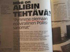 Alibi 1993 nr 3, sis. mm. artikkelit / kuvat / mainokset;  Ellei ole iha pakko - älä mene Tallinnaan, Punavuoren tappaja väijyi myös Pekka Erkkilä, Turun