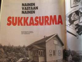 Alibi 1993 nr 1, sis. mm. artikkelit / kuvat / mainokset;   Helsingin haamukuristaja iski jälleen Hilkka Tolppanen, Liikemies Danhammer onkin "Hullu Juvonen",