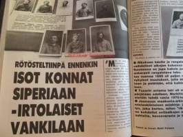 Alibi 1993 nr 1, sis. mm. artikkelit / kuvat / mainokset;   Helsingin haamukuristaja iski jälleen Hilkka Tolppanen, Liikemies Danhammer onkin "Hullu Juvonen",