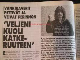 Alibi 1993 nr 1, sis. mm. artikkelit / kuvat / mainokset;   Helsingin haamukuristaja iski jälleen Hilkka Tolppanen, Liikemies Danhammer onkin "Hullu Juvonen",