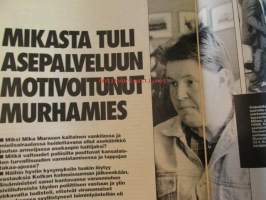 Alibi 1994 nr 6, sis. mm. artikkelit / kuvat / mainokset; Heimo Johannes Saarikko raiskasi ja surmasi Nina Svartsjö, Kirjailia Hannu Hirvikoski kysyy - miksi
