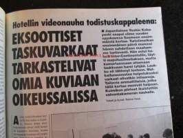 Alibi 1994 nr 6, sis. mm. artikkelit / kuvat / mainokset; Heimo Johannes Saarikko raiskasi ja surmasi Nina Svartsjö, Kirjailia Hannu Hirvikoski kysyy - miksi