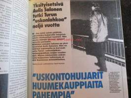 Alibi 1994 nr 6, sis. mm. artikkelit / kuvat / mainokset; Heimo Johannes Saarikko raiskasi ja surmasi Nina Svartsjö, Kirjailia Hannu Hirvikoski kysyy - miksi