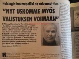 Alibi 1994 nr 6, sis. mm. artikkelit / kuvat / mainokset; Heimo Johannes Saarikko raiskasi ja surmasi Nina Svartsjö, Kirjailia Hannu Hirvikoski kysyy - miksi