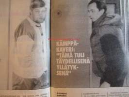 Alibi 1994 nr 6, sis. mm. artikkelit / kuvat / mainokset; Heimo Johannes Saarikko raiskasi ja surmasi Nina Svartsjö, Kirjailia Hannu Hirvikoski kysyy - miksi
