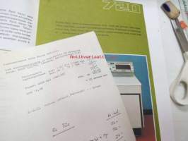 Rank Xerox 720 kopiointi ja suoramonistuskone / kopiokone -myyntiesite