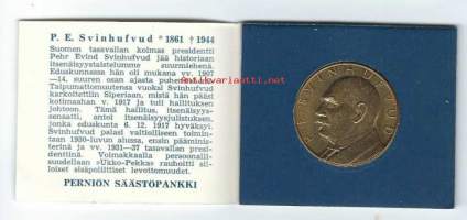 P.E.Svinhuvud - Säästöpankkimitali