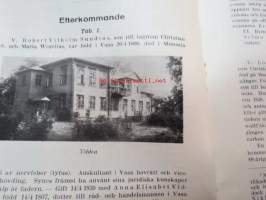Lagman Christian Sundius i Munsala, hans härstamming och efterkommande -särtryck ur Vasabladet 1945 -sukuselvitys
