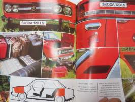 Skoda 120 L, 120 LS -myyntiesite englanniksi