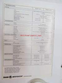 Skoda 120 L, 120 LS -myyntiesite englanniksi